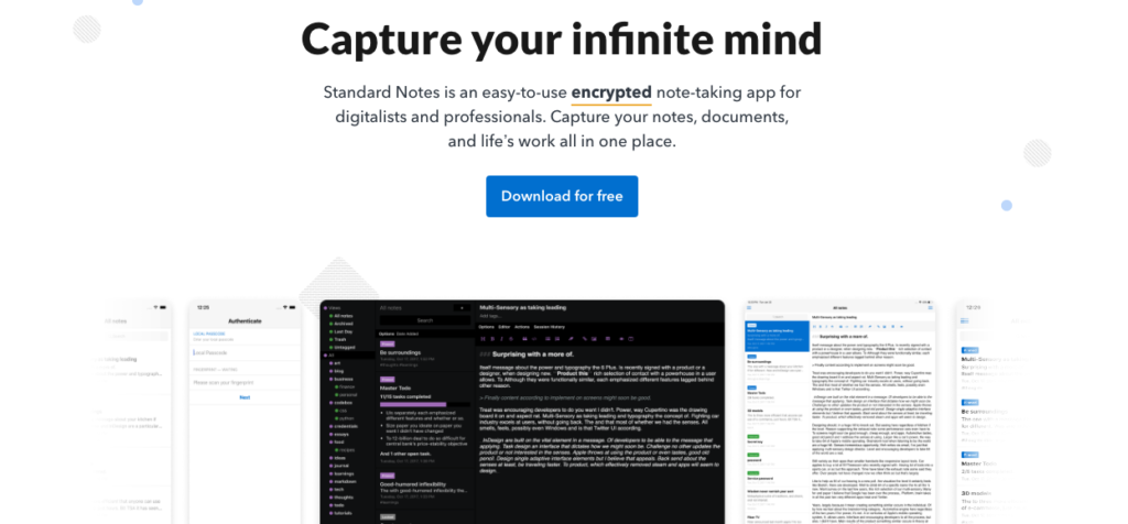 Standard Notes Site