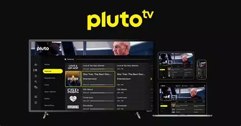 Pluto tv home page